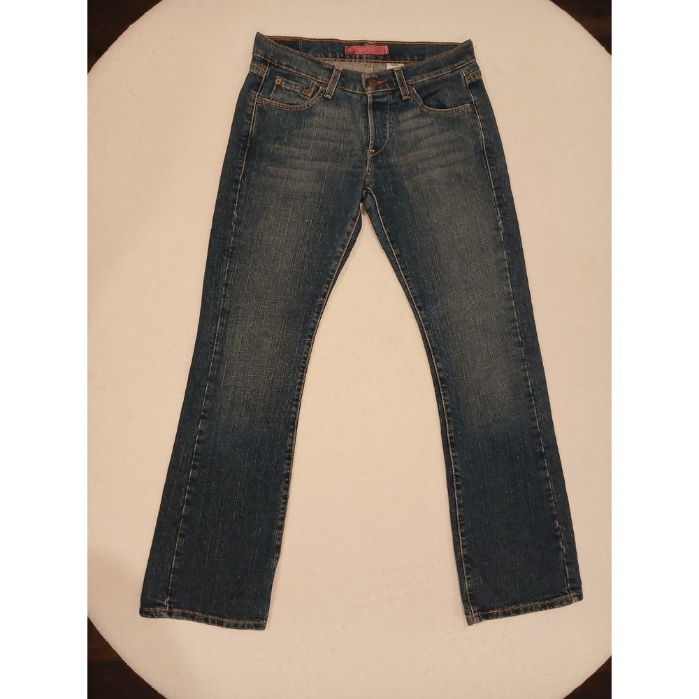 Vintage Levi's Jeans Women Size 5M  Boy Cut Blue Y2K